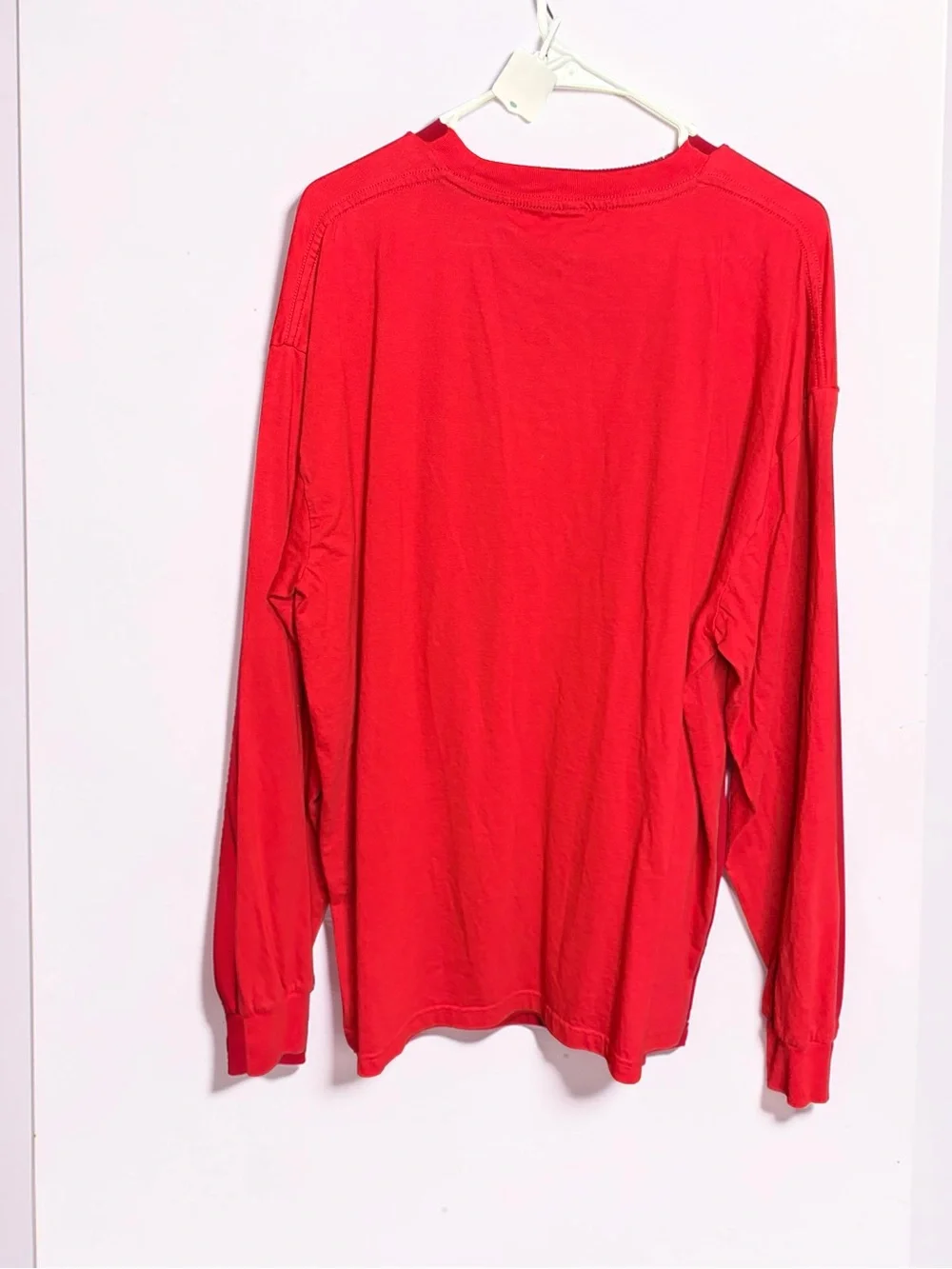Cotton Heritage Women's Long Sleeve Tee - Red - Picture 3 of 3